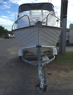 Boat trailer adjustments Fitting your boat to your new trailer